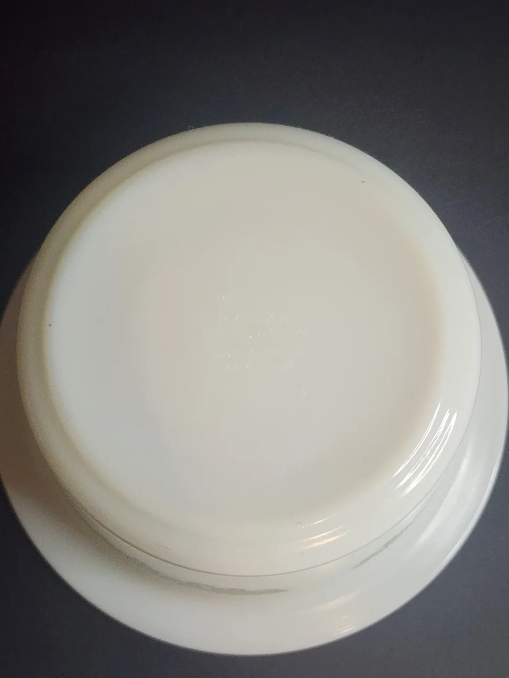 Vintage PYREX Butter Dish.  No. 75.  Green Spring Blossom (Crazy Daisy).  No Lid